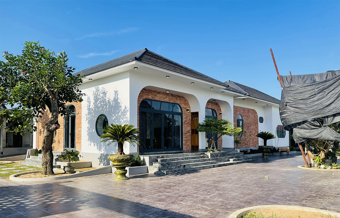 Nhà vườn mái nhật tại Quảng Trị