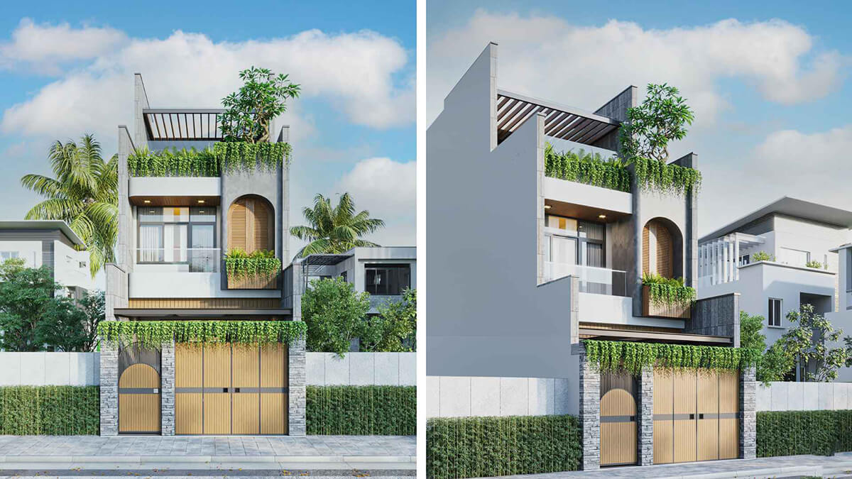 thiết kế nhà tại đà nẵng đẹp hiện đại