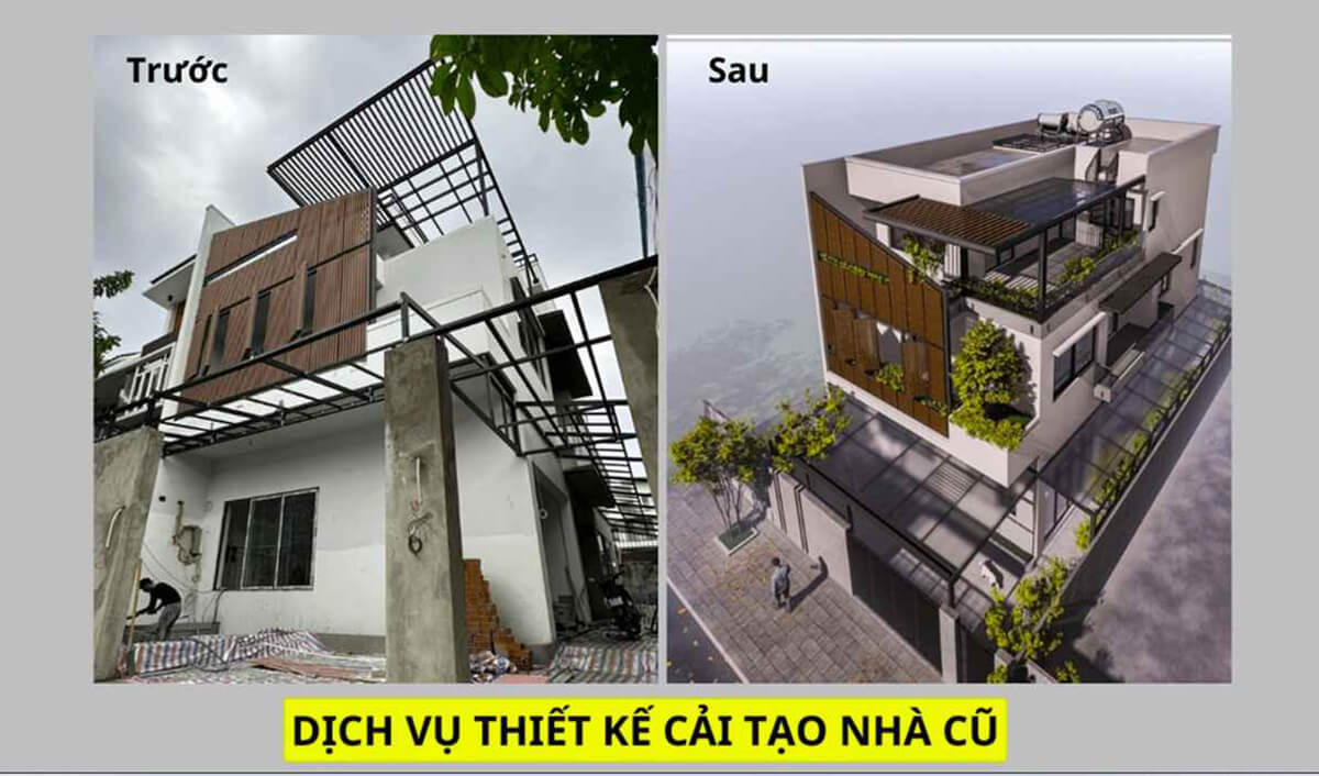 dịch vụ Cải tạo & sửa chữa nhà trọn gói tại Đà Nẵng