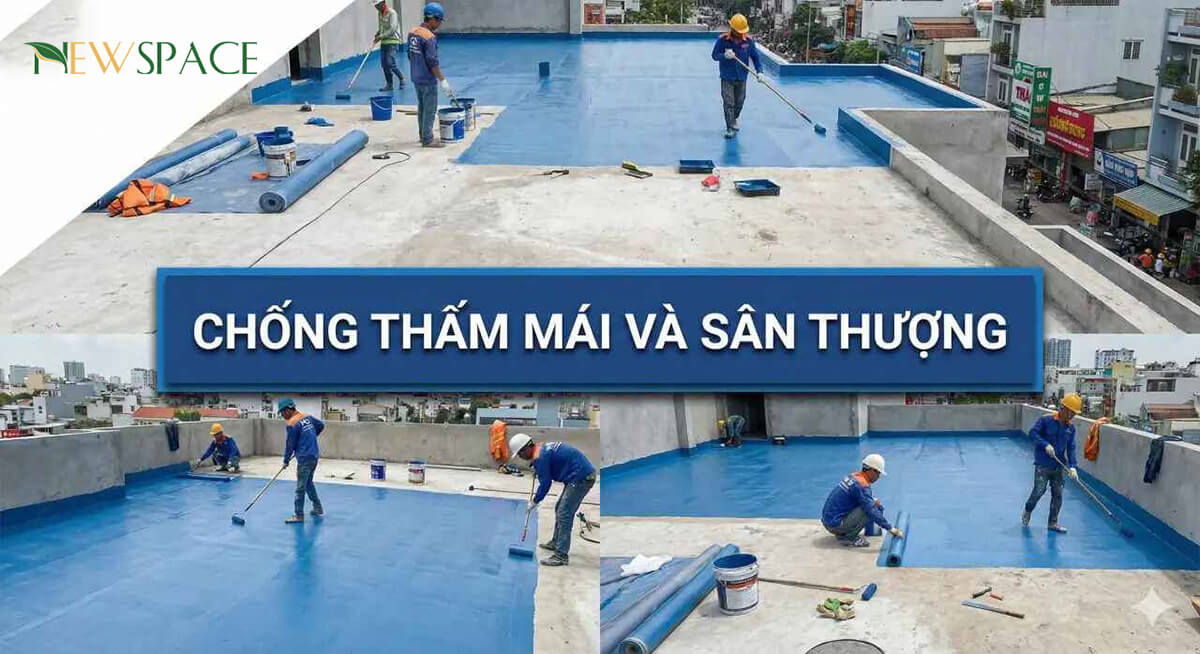 Chống thấm mái tại Đà Nẵng