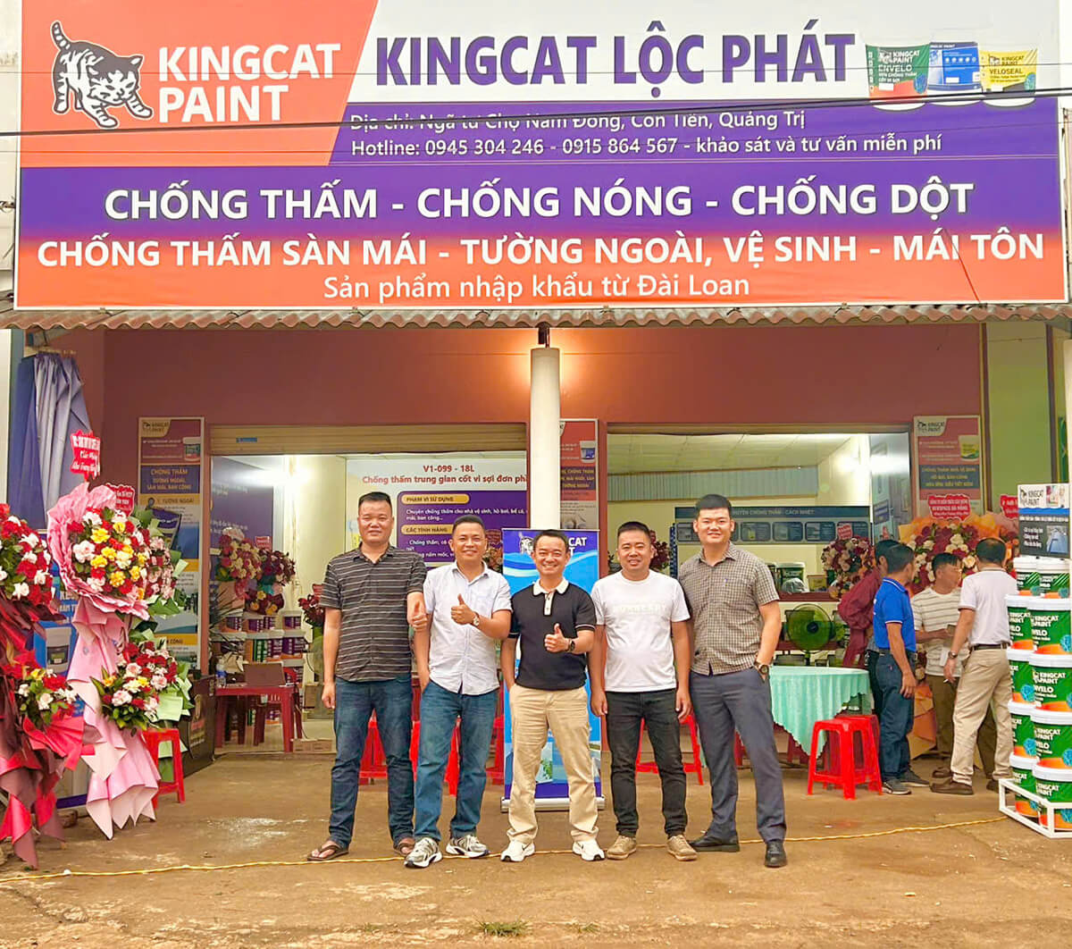 đại lý sơn Kingcat Paint Lộc Phát Quảng Trị