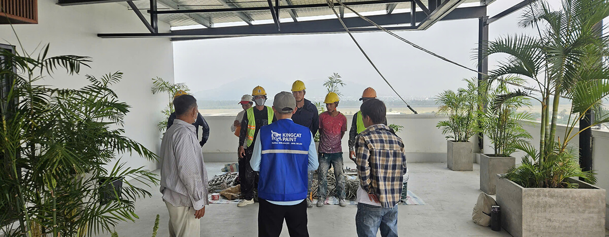 chống thấm sân thượng tại Đà Nẵng