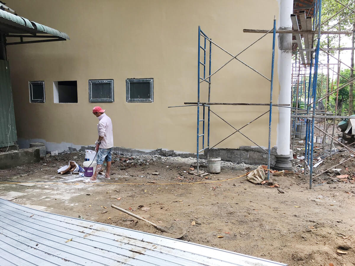Chống thấm Chùa Từ Đức