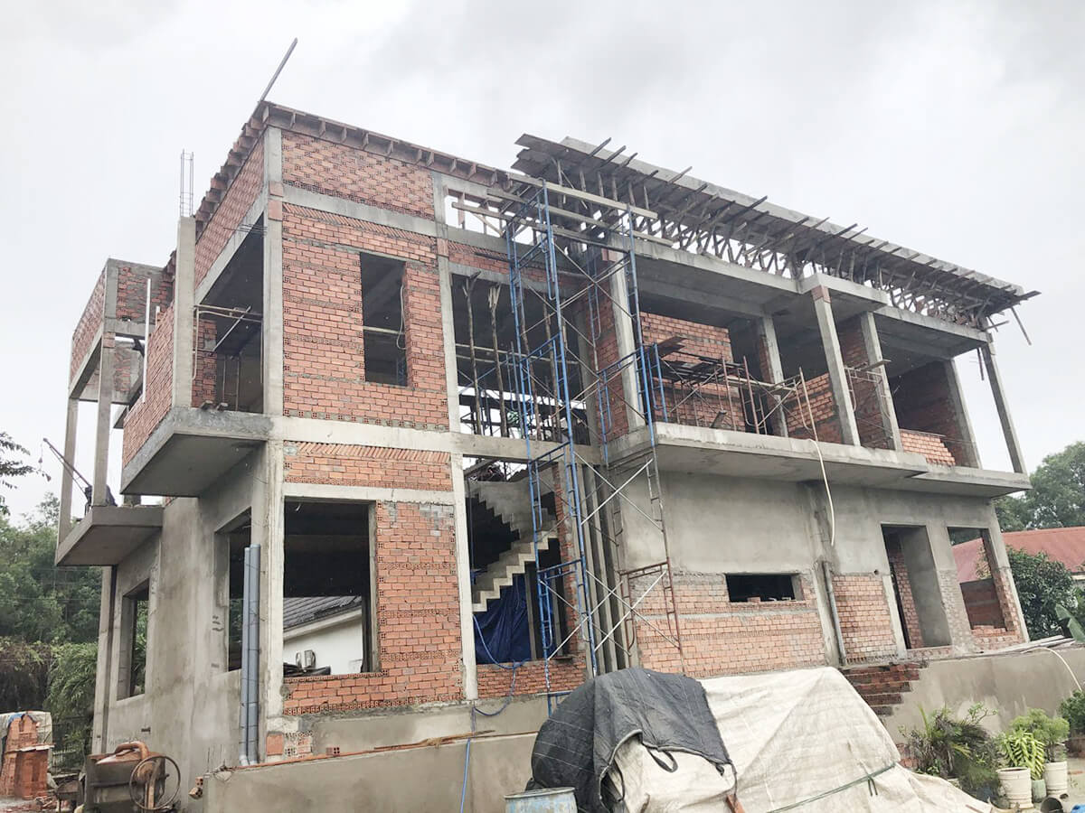 Thi công chống thấm công trình Nhà thuốc Quốc Minh