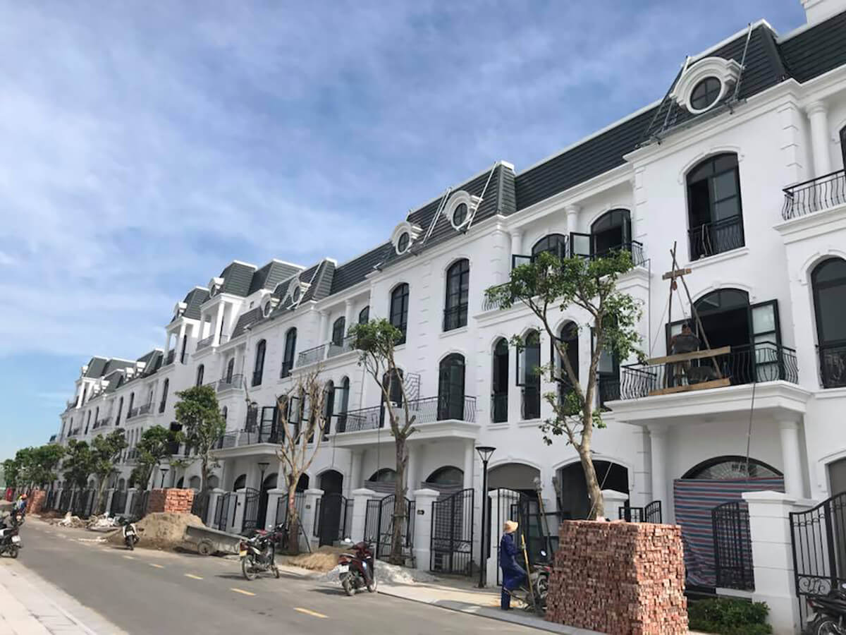 Thi công chống thấm hoàn thiện tường tại Vinhomes Imperia Hải Phòng
